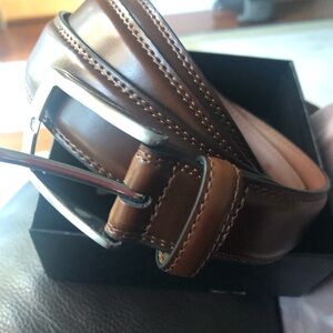 Milorde Mens Leather Belt size 46